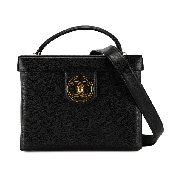 Pre-Loved Chanel CC Caviar Vanity Case - Picture 1 of 12